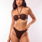 TOP FAJA ANILLO + ASA DELTA MARRÓN