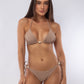 TOP TRIÁNGULO + TANGA SARA MIÇANGA LAZO CRISPY NUDE