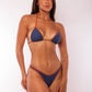 TOP TRIÁNGULO INVERTIDO + TANGA ASA DELTA CARMEL AZUL