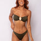 TOP FAJA METAL + ASA DELTA VERDE MILITAR