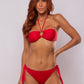 TOP MIL MANERAS + BRASILEÑA LAZO SHINE ROJO