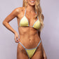 TOP TRIÁNGULO + MINI TANGA REGULABLE AMARILLO CON AZUL
