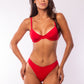 TOP CON ARO + TANGA ASA DELTA ROJO