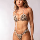 TOP TRIÁNGULO + MINI TANGA CORTINA SERPIENTE
