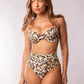 TOP CON ARO + HOT PANT SERPIENTE