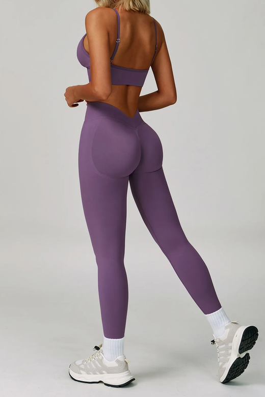 CONJUNTO PUSH UP SHORTS PANTALONES LARGOS